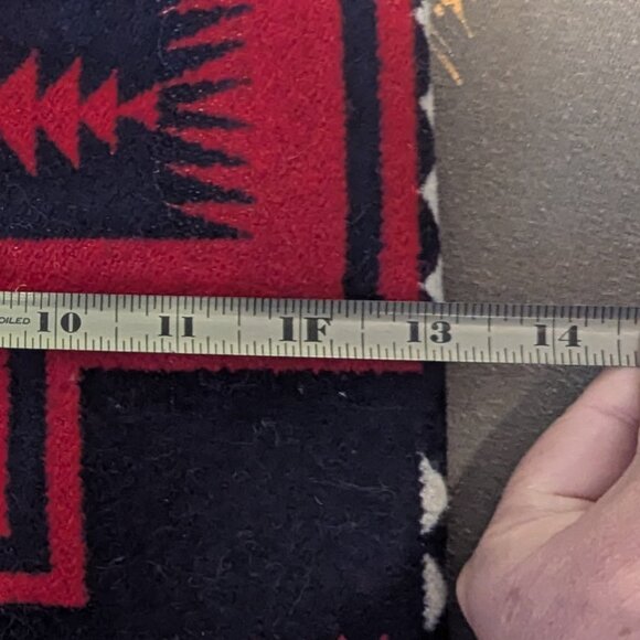 Pendleton Western Sling Bucket Bag Wool Suede Americana Hertiagecore Cabincore - Picture 4 of 8